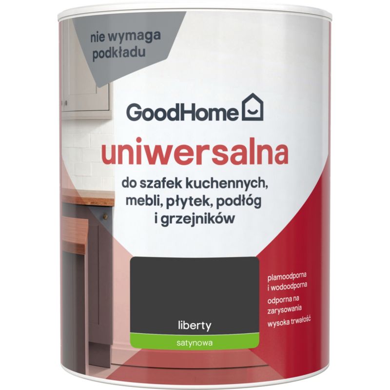 Farba uniwersalna GoodHome Reno liberty satyna 0,75 l