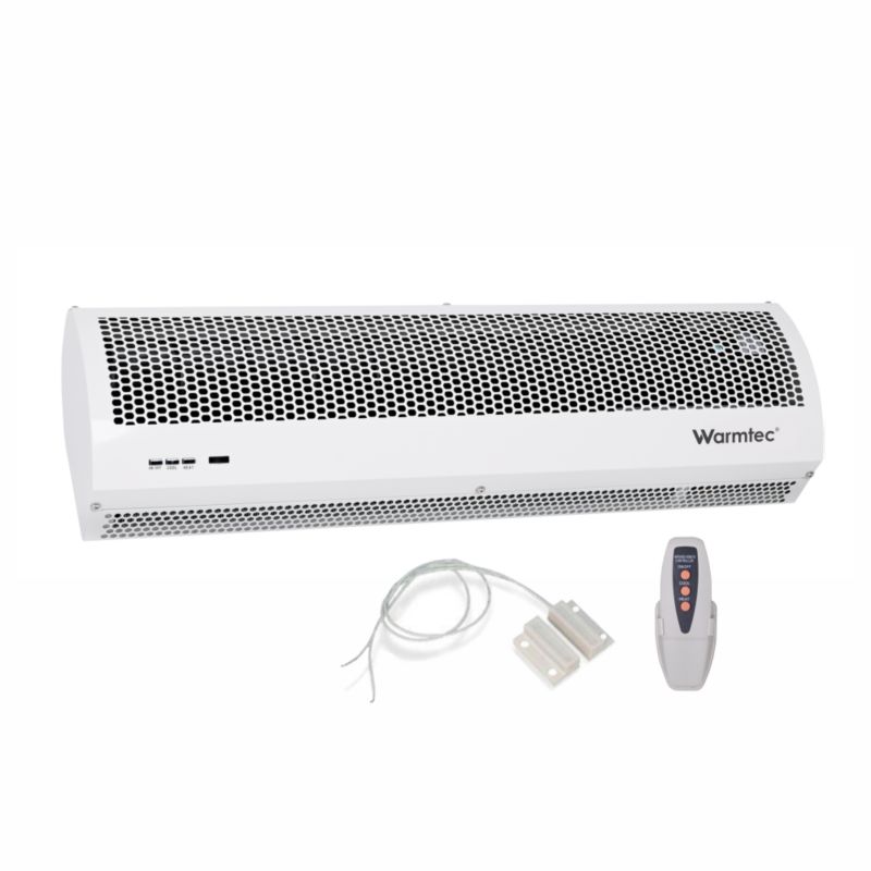 Kurtyna powietrzna Warmtec 4kW 80 cm z czujnikiem drzwiowym WRS-04S 1 szt.