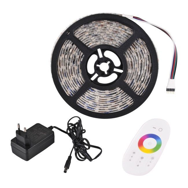 Zestaw pasek LED Sanico 24 V IP65 RGBW 5 m