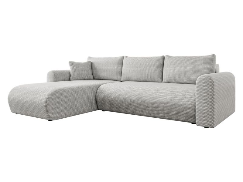 Narożnik z funkcją spania MIRJAN 24 Eliwo z funkcją spania jasnoszary 1 szt.