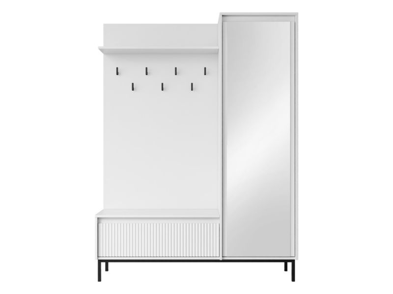 Garderoba MIRJAN 24 Ozmi 1D1K biały 1 szt.