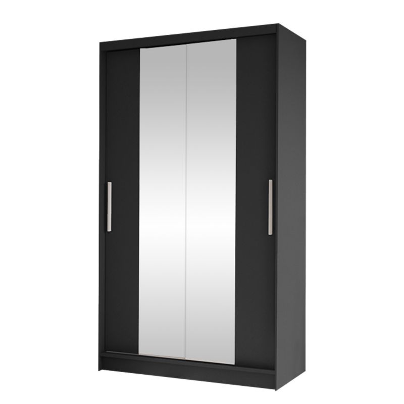 Szafa MIRJAN 24 z drzwiami przesuwnymi Costa II czarny 1 szt.