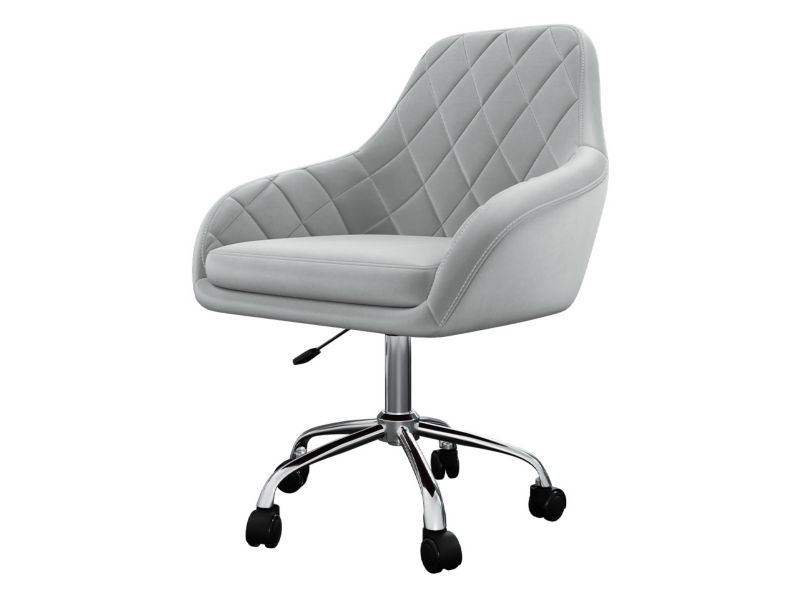 Fotel aksamitny MIRJAN 24 Muz 1018-1 szary 1 szt.