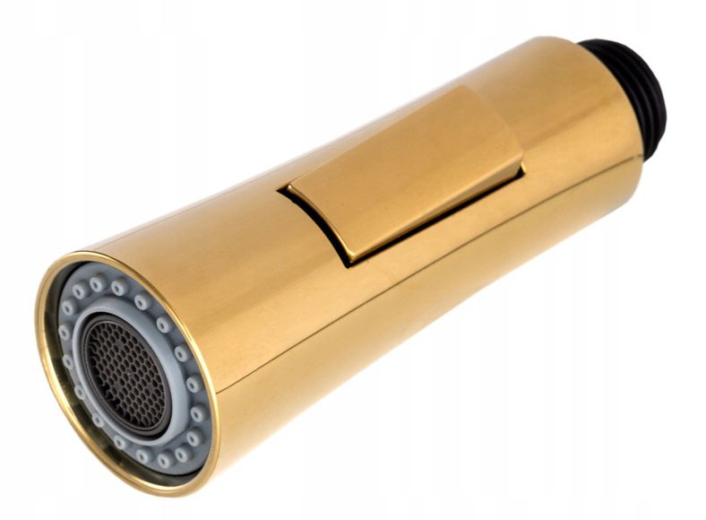 Końcówka Wylewki Baterii Kuchennej Granitan Nexo Złota Słuchawka Do Baterii Z Wyciąganą Wylewką Kuchenna 1 szt.