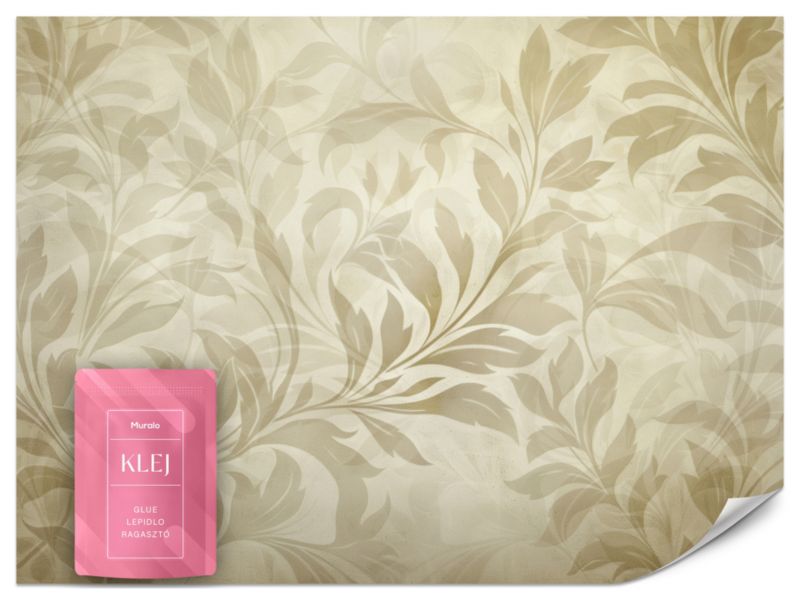 Fototapeta Muralo Piasek Liście Pnącza Natura 450x315 cm 1szt.