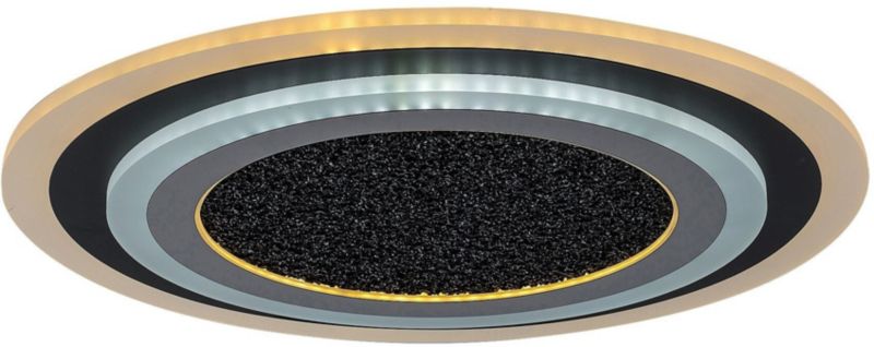 Lampa sufitowa Rabalux Taneli 2 LED 56W biało-czarna z regulacją pilotem 1 szt.