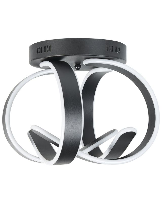 Lampa sufitowa LED Nura Metal Czarny 1szt.