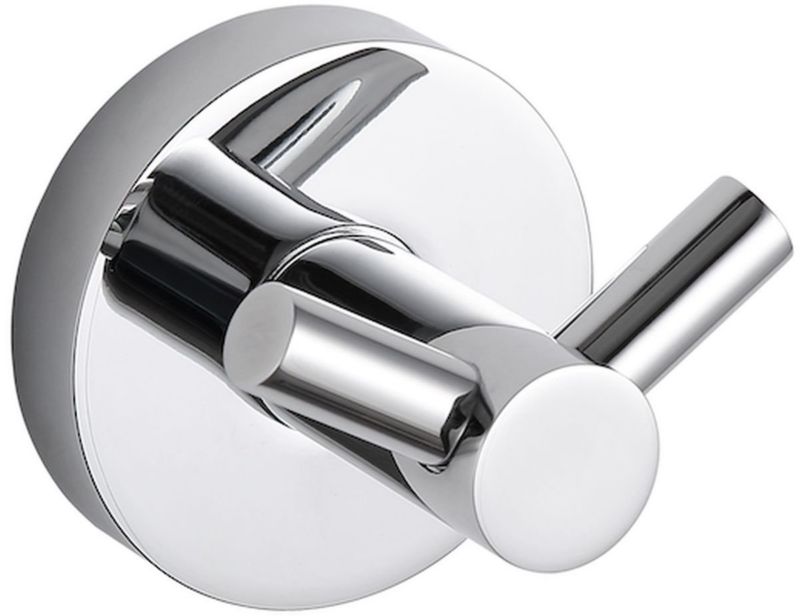 Wieszak podwójny Stella chrom classic 5,5x5,5 cm montaż ścienny 1 szt.