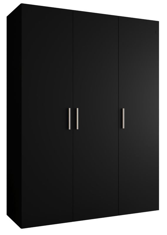 Szafa uchylna Abiks BARI 1 150 wys. 202 cm Czarny + u. Srebrny 1 szt