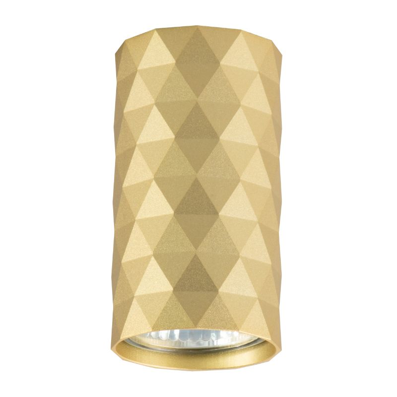 Oprawa GU10 natynkowa, DPM, złota, 1szt