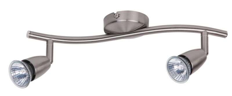 Reflektor spot Rabalux Norman chrom satyna 2 x GU10 x 50W IP20 wym: 8 x 35 x 8 cm - 1 szt.