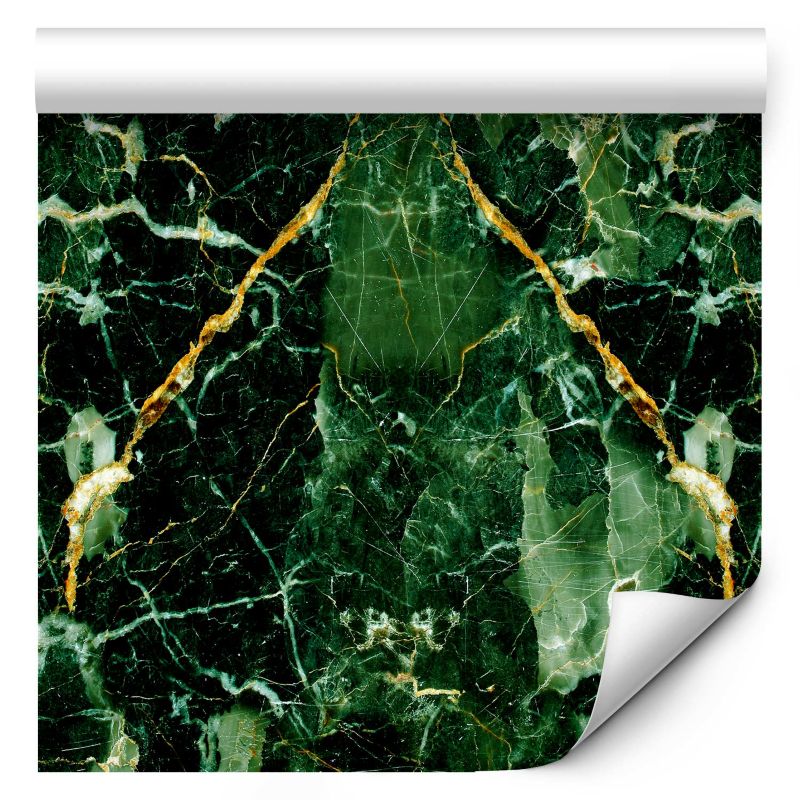 Tapeta flizelinowa Artgeist 110g/m2 Tła i desenie zielona 50x1000 (10 części) 10027ja rolka 1 szt