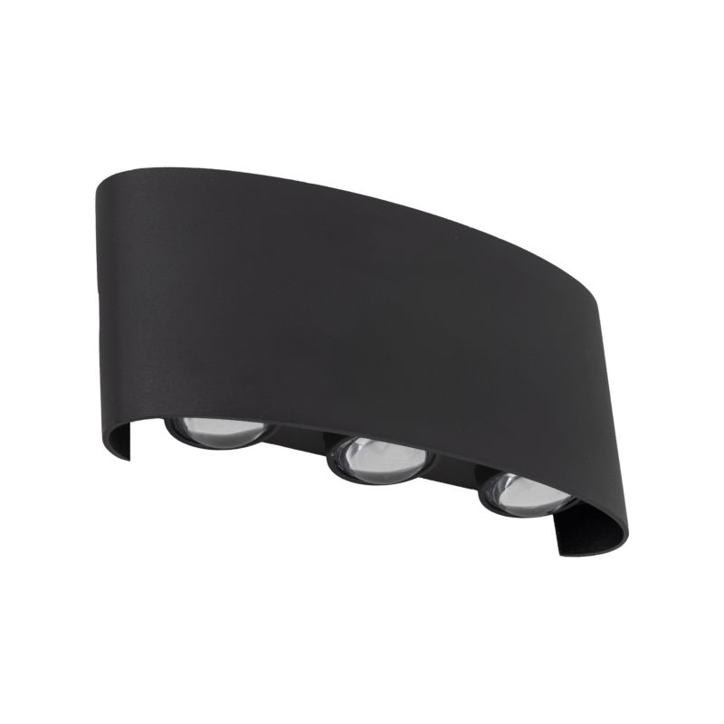 Kinkiet TK-Lighting ogrodowy elewacyjny Arrow Black Kinkiet Led Ip 54 - 1szt.