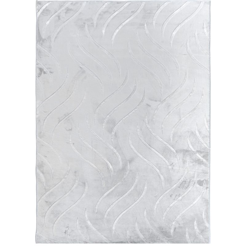 Dywan 160 x 220 cm Glamour Fala e-floor szary 1 szt