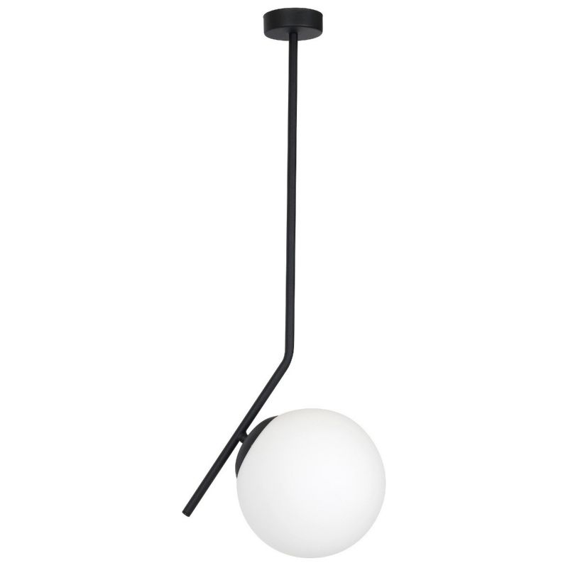 Lampa wisząca Aldex Luna 9029 czarno-biała minimalistyczna 1xE27 x 60W 1 szt.