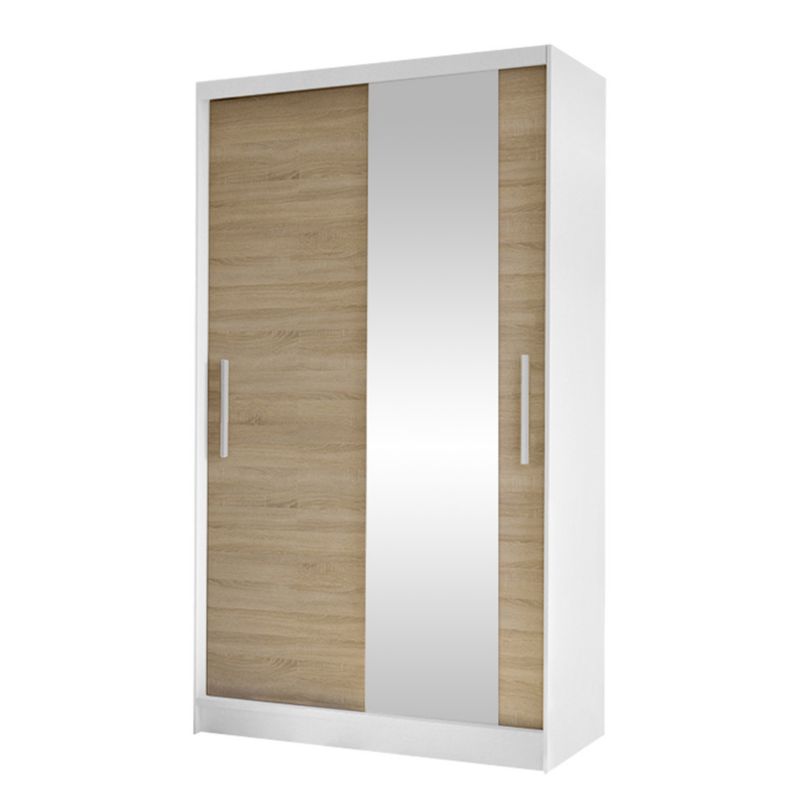 Szafa MIRJAN 24 z drzwiami przesuwnymi Costa VI biały/dąb sonoma 1 szt.