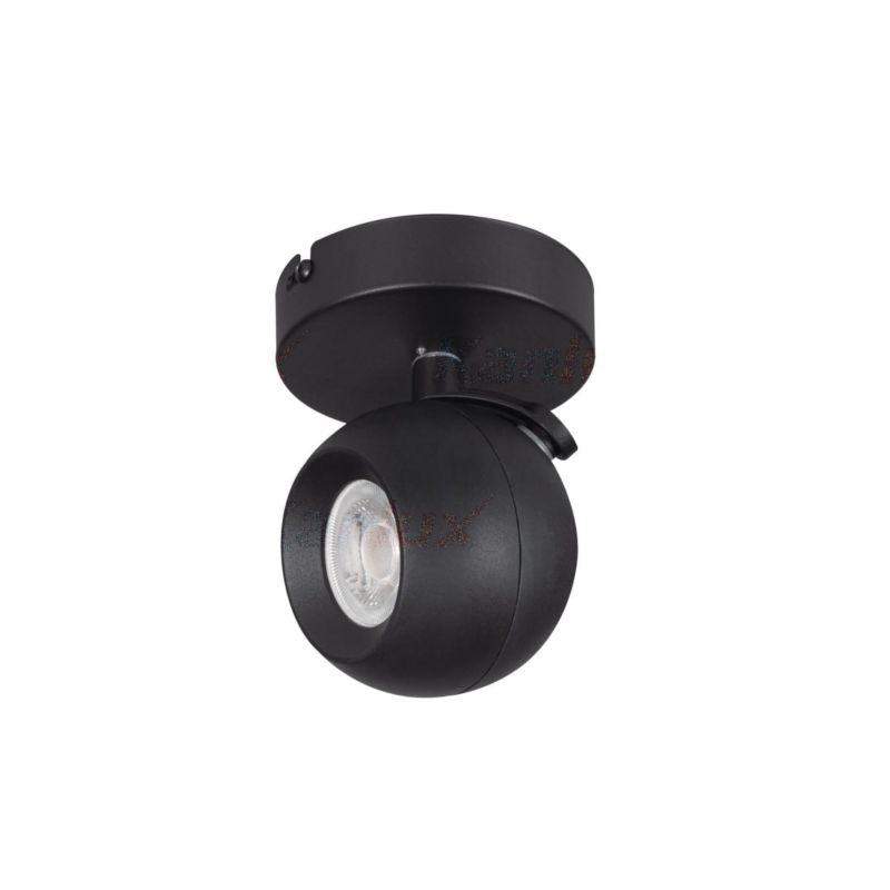 Oprawa sufitowa spot Kanlux Galoba czarny 1 x GU10 x 35W IP20 wym: 10 x 10 cm - 1 szt.