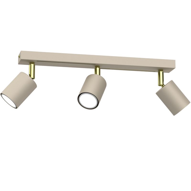 Spot Luminex Striper kremowo-złoty połysk 3 x GU10 x 8W IP20 wym: 14,5 x 40 x 5,5 cm - 1 szt.