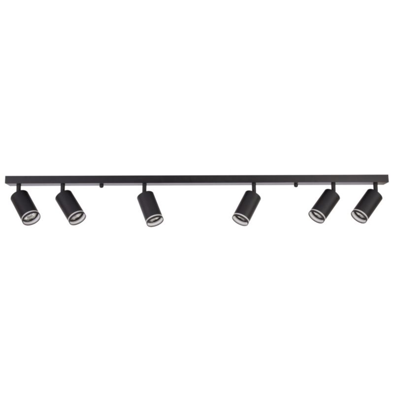 Spot Polux Paris czarny 6 x GU10 x 10W IP20 wym: 10 x 5,5 cm - 1 szt.