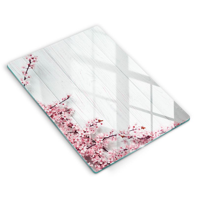 Szklana deska do krojenia Wallfluent 40x52 cm Kwiaty na deskach 1 szt.