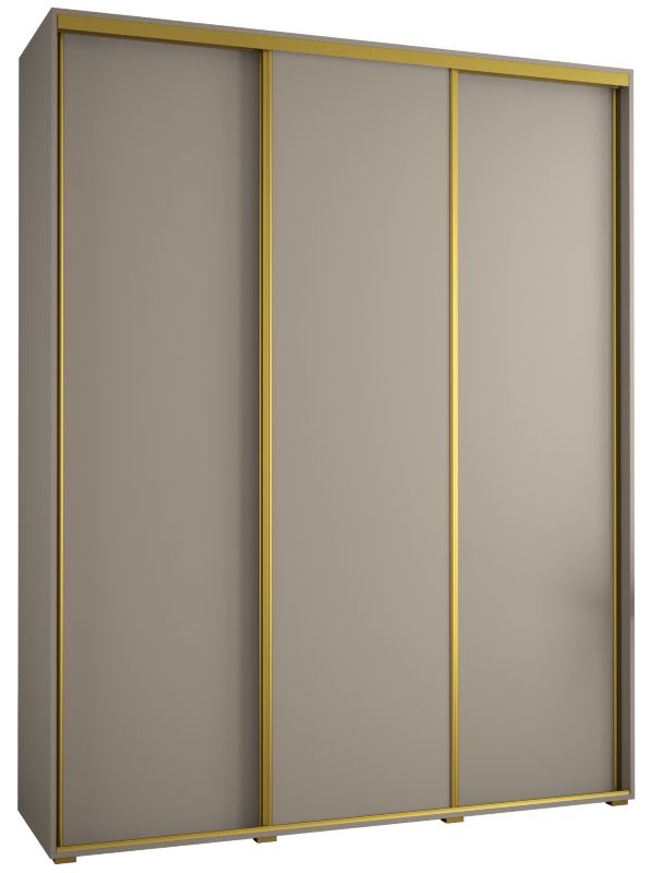 Szafa przesuwna Abiks 60 wysoka Dakota 1 200 kaszmir+kaszmir+złoty 1 szt