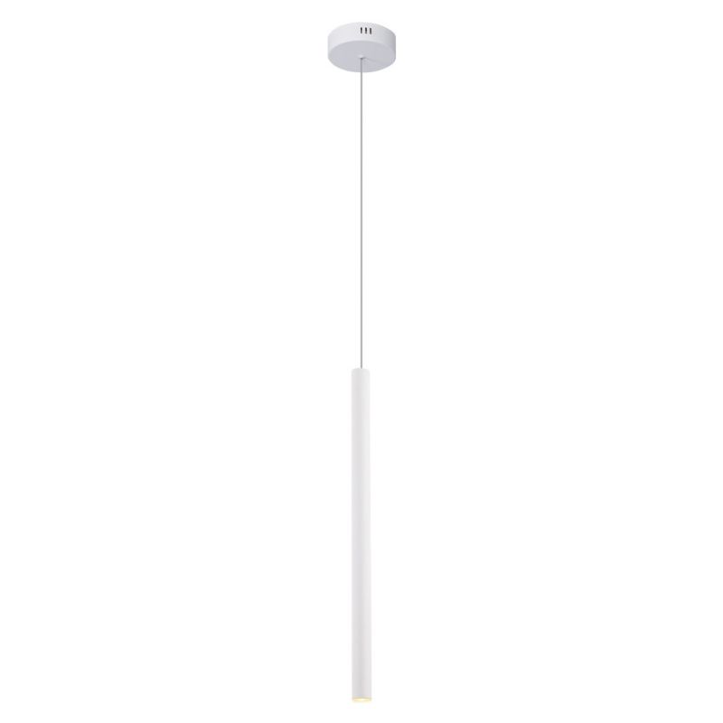 Lampa wisząca Maxlight Organic biała wym: 190 x 2,5 x 2,5 cm wbudowany LED 1W 1 szt.