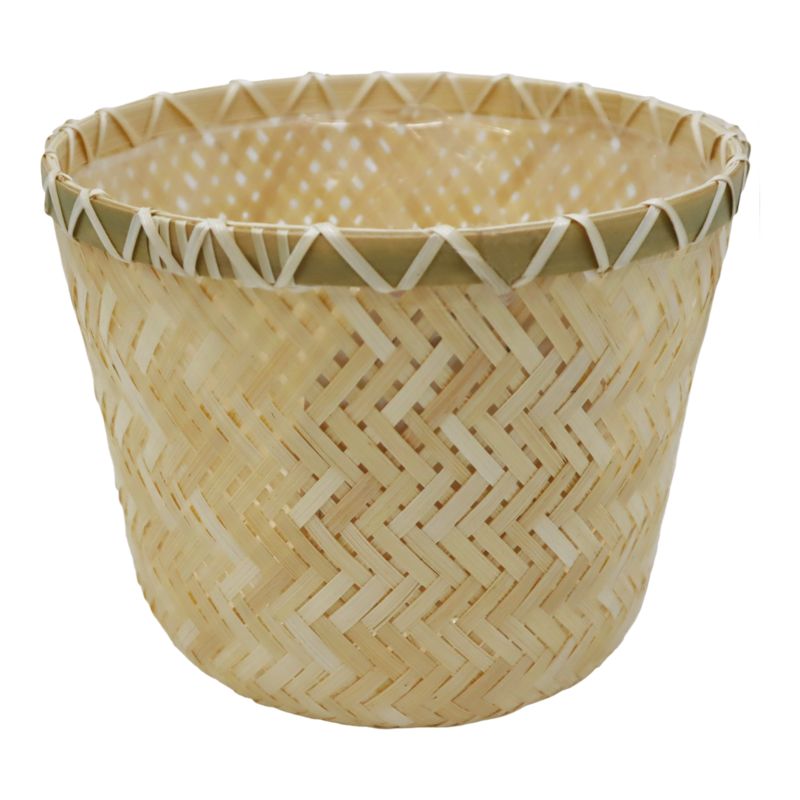 Doniczka bambusowa Verve 17 cm pleciona
