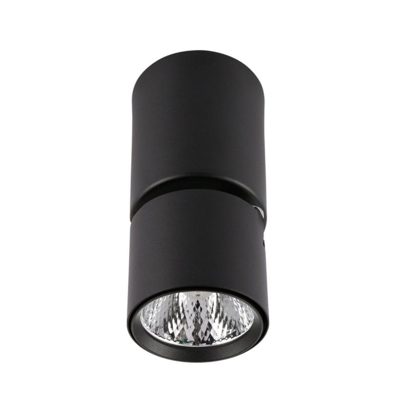 Spot sufitowy Italux Boniva czarny LED 5W 3000K 300lm IP20 wym: 6,5 x 6,5 cm metal - 1 szt.