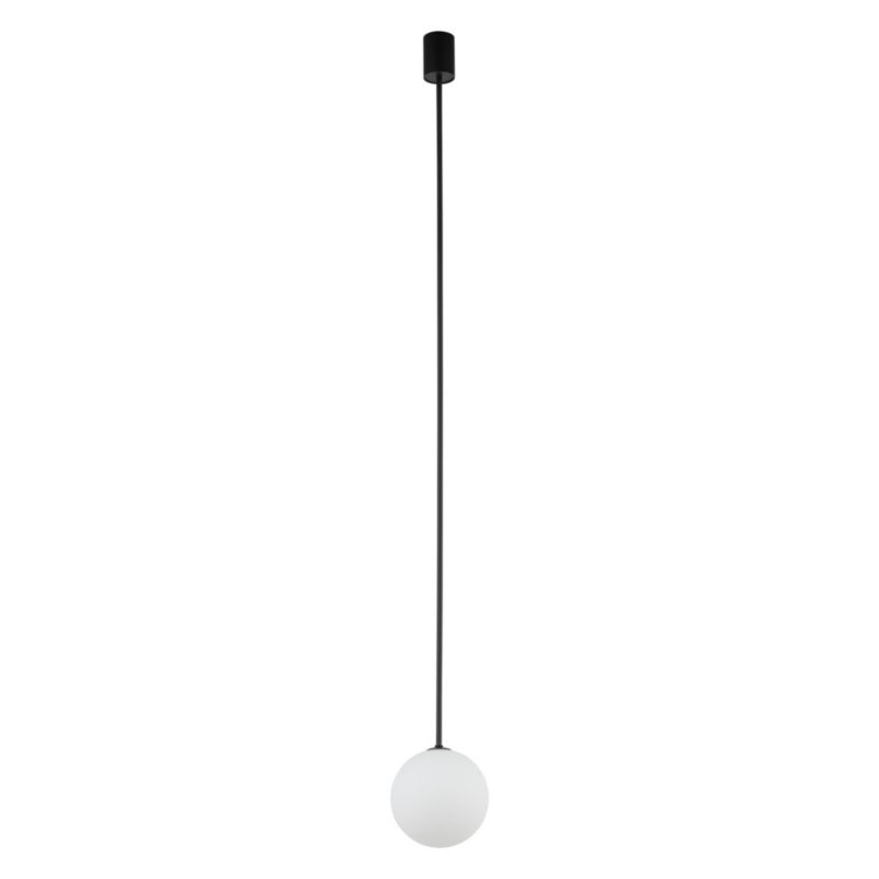 Lampa sufitowa wisząca Nowodvorski Lighting Kier 3107 czarno-biała 16 cm szerokości 1xG9 x 12W 1 szt.