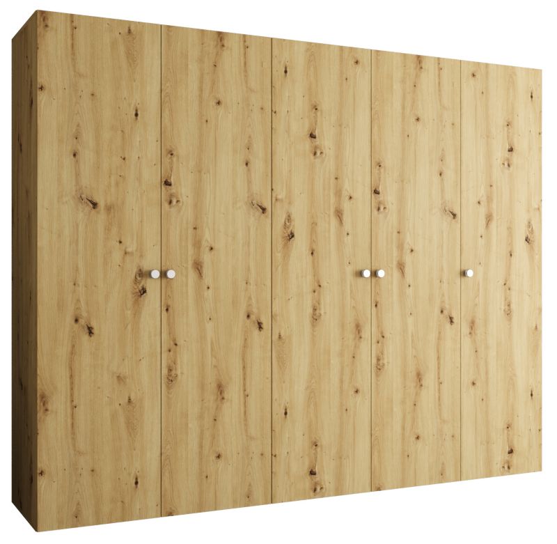 Szafa uchylna Abiks PARMA 1 250 wys. 202 cm Artisan + u. Srebrny 1 szt