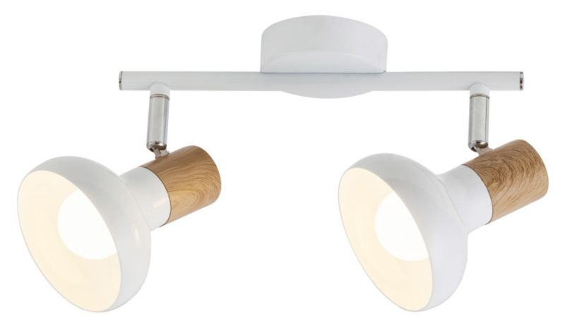 Kinkiet ścienny Rabalux Holly biały 2 x E14 x 40W IP20 wym: 16 x 29 x 12 cm - 1 szt.