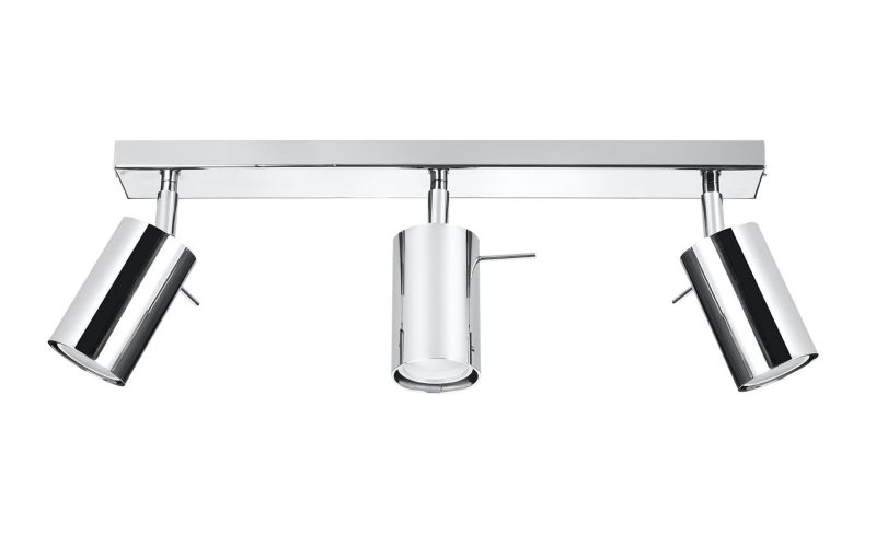 Spot Sollux Lighting Ring chromowany 3 x GU10 x 40W IP20 wym: 45 x 45 cm - 1 szt.