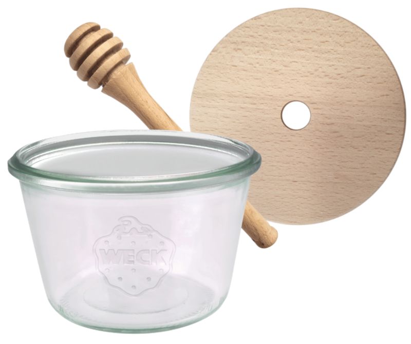 Słoik do miodu MODO24 Weck 370 ml fi 100 mold nabierak W5 1 kpl.