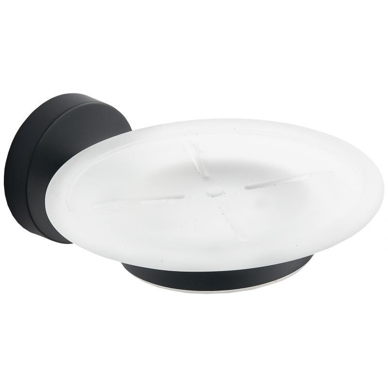 Mydelniczka ścienna Mexen Loft czarny 11x5 cm 1 szt.