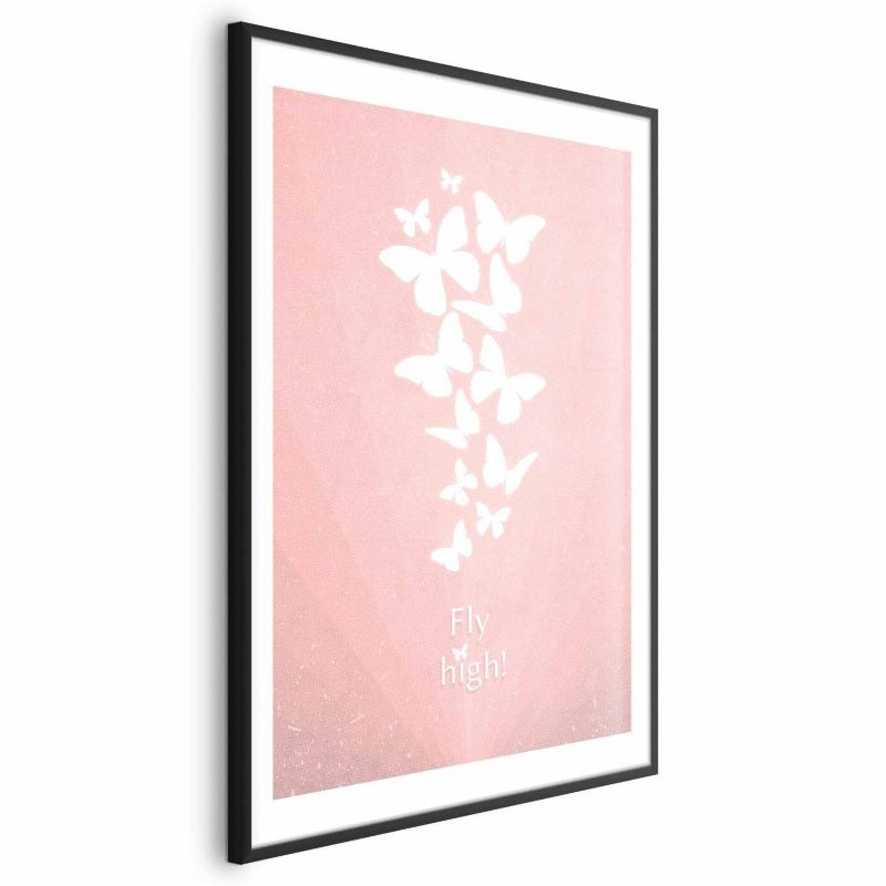 Plakat Artgeist Fly High 60x90 cm z ramą czarną 1 szt
