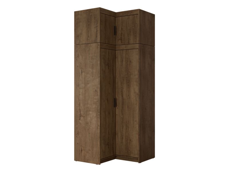 Szafa MIRJAN 24 narożna Elena 2D + nadstawka dąb sonoma 1 szt.