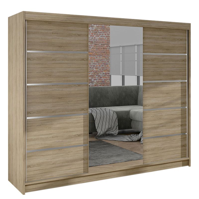 Szafa MIRJAN 24 z drzwiami przesuwnymi Derby VI dąb sonoma 1 szt.