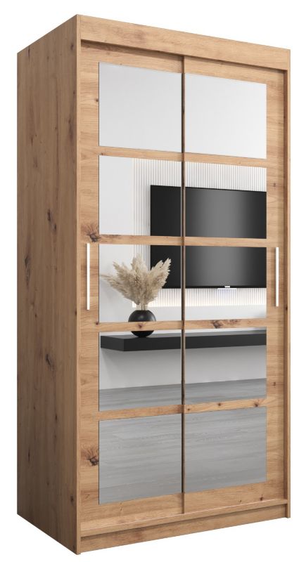 Szafa przesuwna Abiks ROMA 2 100 artisan + artisan 1 szt.