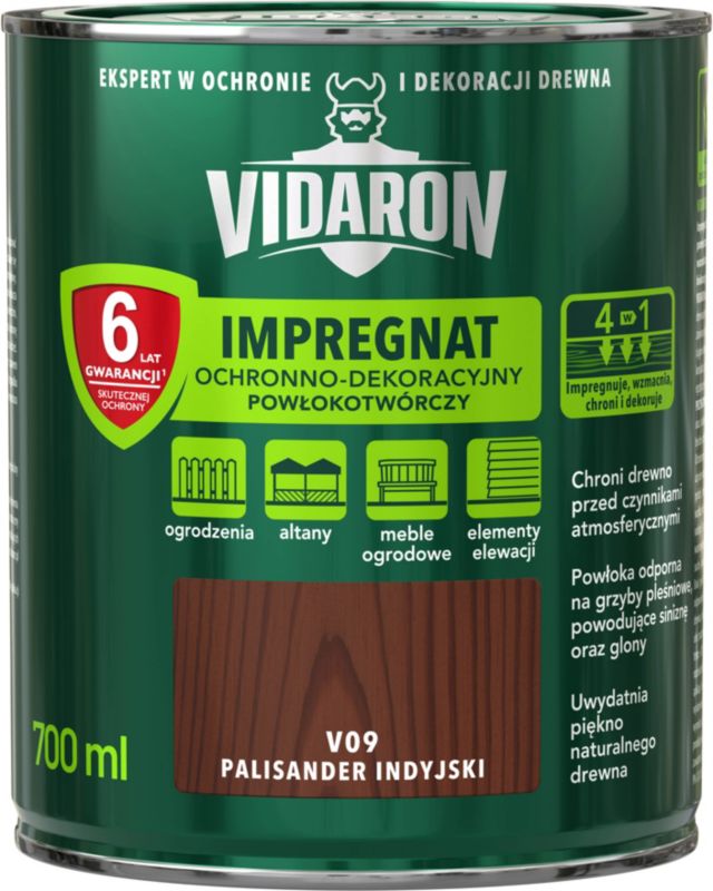 Impregnat do drewna Vidaron palisander indyjski 0,7 l