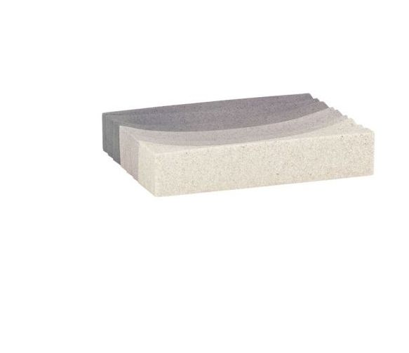 Mydelniczka Kela Valura stojąca brązowa plastik 12x9x2 cm 1 szt.