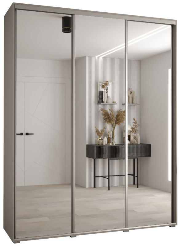 Szafa przesuwna Abiks 45 wysoka Dakota 2 200 kaszmir+kaszmir+srebr 1 szt