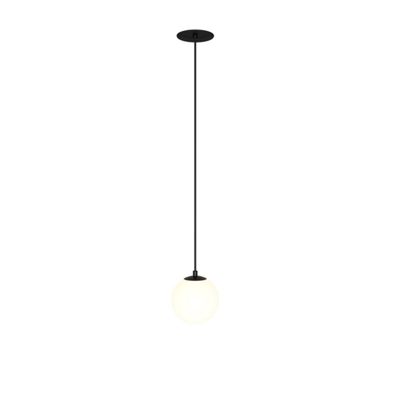 Lampa wisząca Maytoni Luna czarno-biała wym: 210 x 10 x 10 cm wbudowany LED 5W 3000K 300lm 1 szt.