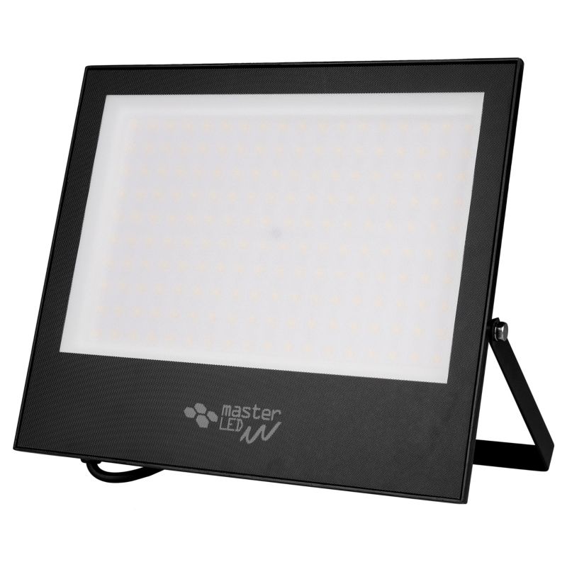 Naświetlacz LED MasterLED Tiga 150W IP65 neutralna biel 4500K lampa halogen czarny 1 szt.