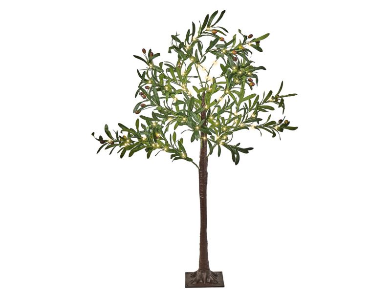 Dekoracja ogrodowa LED drzewko ze światełkami 120 cm zielona Celioni 1 szt.