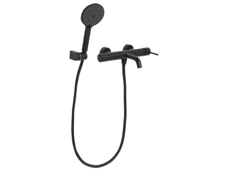 Bateria wannowo-prysznicowa Meliquina Czarny 1 szt.