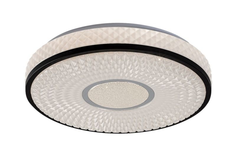 Plafon Rabalux Sedona2 biało-czarny LED 24W 4000K 1680lm IP20 wym: 8,5 x 39,5 x 39,5 cm tworzywo sztuczne - 1 szt.