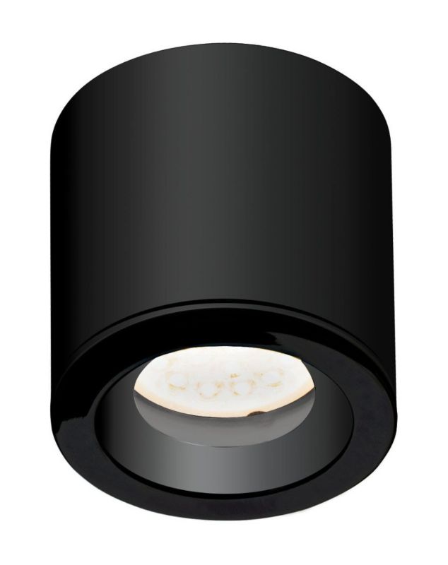 Reflektor spot Maxlight Form czarny hermetyczny 1 x GU10 x 50W IP65 wym: 8 x 8 x 8 cm - 1 szt.