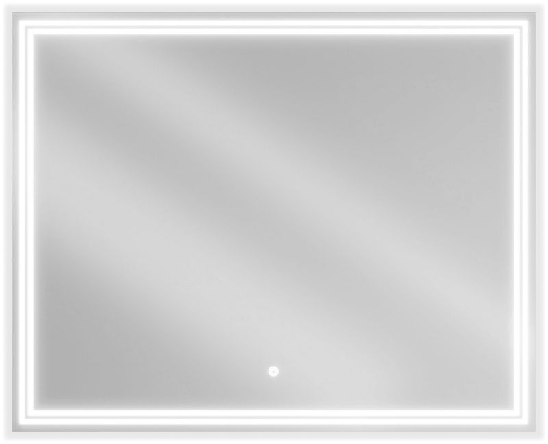 Lustro łazienkowe Mexen Taco LED zimna 100x80 cm 1 szt.