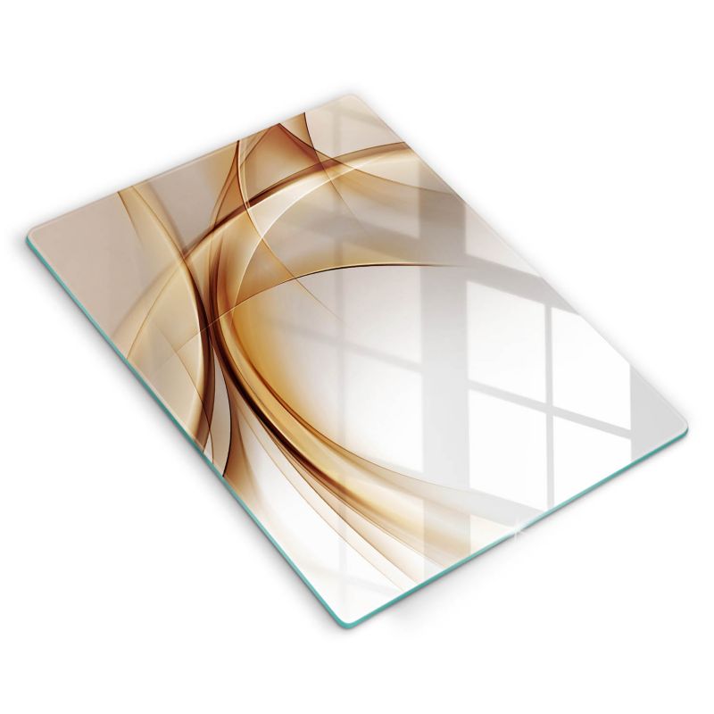 Szklana deska do krojenia Wallfluent 40x52 cm Abstrakcja kształty 1 szt.