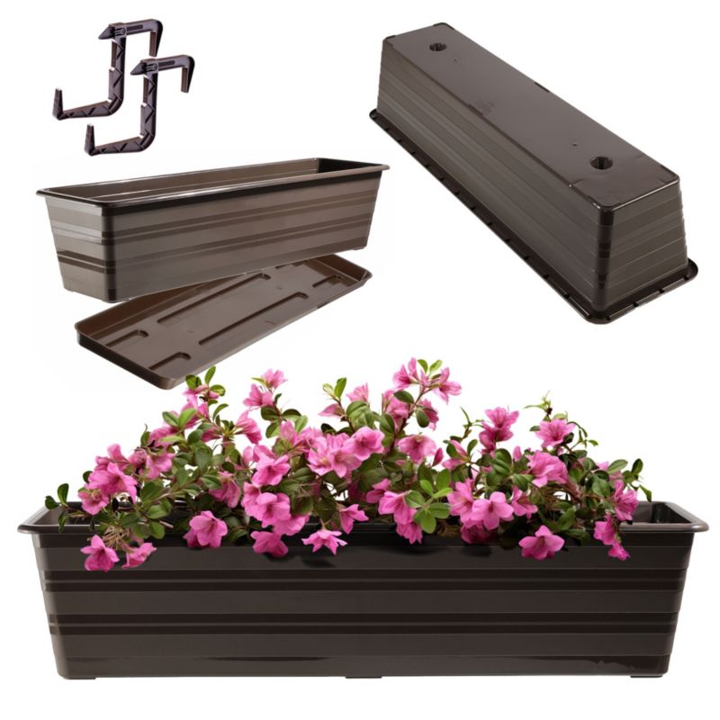 Doniczka KADAX Skrzynka Balkonowa Z Uchwytami 60cm 1szt.